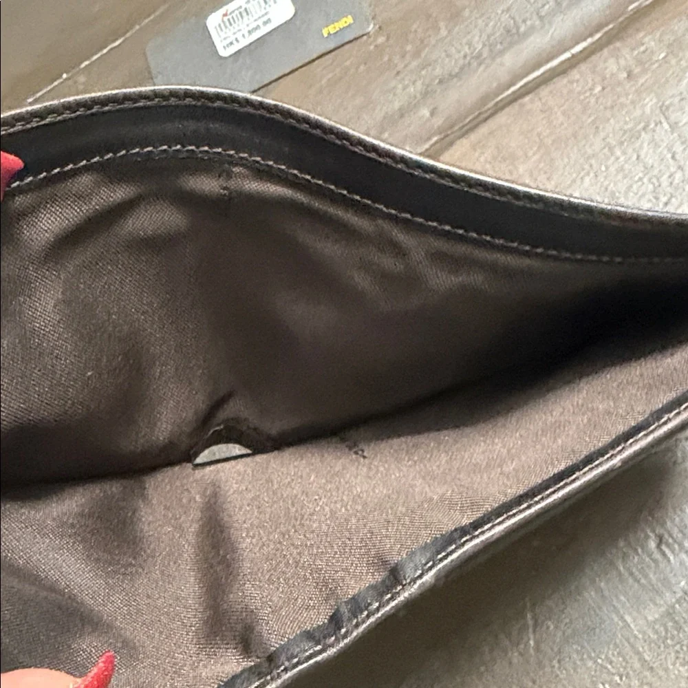 Fendi Brown and Cream Men's wallet
